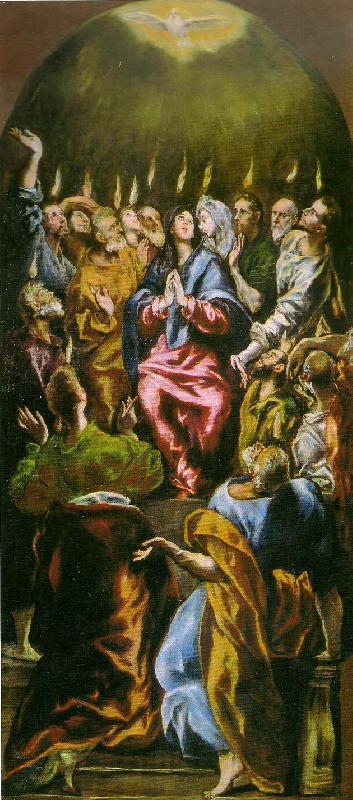 El Greco descent of the holy ghost Germany oil painting art